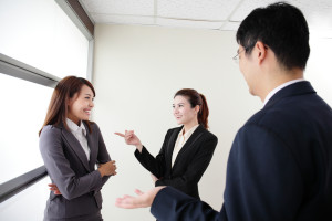 smile business team